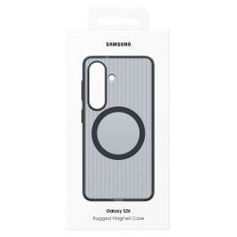 Samsung EF-RS942CBEGWW Funda Rugged Magnet para Galaxy S26 - Negro, 16 cm (6.3") - Resistente a Golpes y Caídas con Cargador Inalámbrico