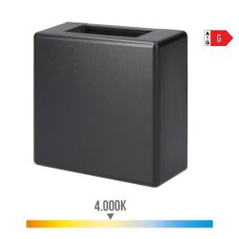 Edm Aplique led cuadrado 3W 237 lm Luz día 4000K IP54 11.5x11.5x5 cm