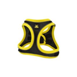 Nayeco Arnés X-Trm Neo Negro XXS para Perros, Ajustable 30-35 cm con Tejido Transpirable y Reflectante