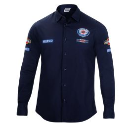 Camisa de Manga Larga Hombre Sparco Martini Racing Azul (Talla S) Precio: 105.50000043. SKU: S3721319