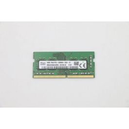 Lenovo SODIMM memory module, 16GB capacity, DDR4 type, 3200MHz speed, designed for Lenovo laptops, non-ECC configuration. Lenovo SODIMM memory module, 16GB capacity, DDR4 type, 3200MHz speed, designed for Lenovo laptops, non-ECC configuration.