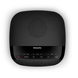 Philips TAR3205/12 Reloj Despertador con Radio FM Digital, Alarma Dual, Temporizador de Apagado y Batería de Respaldo