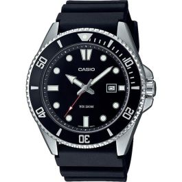 Casio CAS4549526323973 Reloj de Cuarzo para Hombre - Negro y Acero, Cristal Mineral, Resistencia al Agua 20 Bares Precio: 75.88999968. SKU: B1AN44LDZD