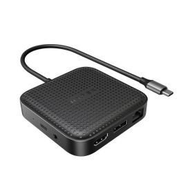 HYPER HD583-GL base para portátil y replicador de puertos Acoplamiento USB 3.2 Gen 1 (3.1 Gen 1) Type-C Negro Precio: 139.8899997. SKU: B1K4FMN25G