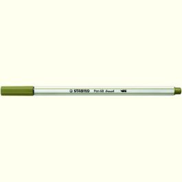 Rotulador Fibra Stabilo Pen 68 Brush Punta Pincel Verde Musgo (Set de 10) Precio: 15.88999951. SKU: B17SAQVGC3