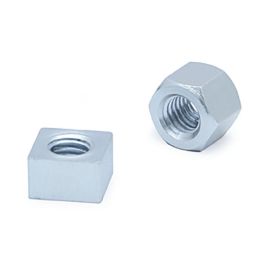 HERRAJES ALK Juego Tuercas M6 Hexagonales y Cuadradas de Acero de Alta Calidad para Fijación y Reparación Precio: 0.58999963. SKU: B192VS4YRW