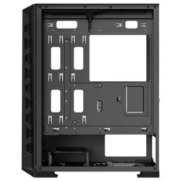 Hiditec CHA010055 Caja Gaming Semitorre MH12 Cristal Templado, 4 ARGB, USB-C, E-ATX, Refrigeración Líquida 360mm