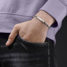 Pulsera Hombre Police PEAGB0039101 Plateado