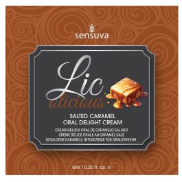 Lubricante con Sabor Sensuva Caramelo 6 ml Precio: 24.50000014. SKU: B19S7LKNHY