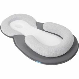 Babymoov Colchón Memory Cosydream Smokey con Reposacabezas para Bebé, Espuma Viscoelástica y Posicionamiento, Ultra Suave Transpirable