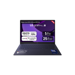LG Portátil Gram 16Z90TS-G.AU99B Intel Core Ultra 9-288V/ 32GB RAM/ 1TB SSD/ 16" WQXGA/ Windows 11 Precio: 1642.50000057. SKU: B1JFTHN5PG