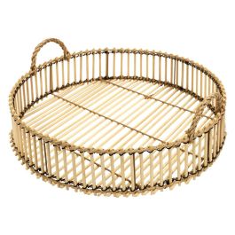 Home Deco Factory Bandeja Con Asas Bambú Natural Diámetro 40 cm Precio: 14.58999971. SKU: B1GSKZMJ2R