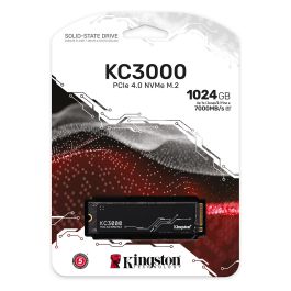 Kingston KC3000 M.2 NVMe PCIe 4.0 x4 SSD 1TB (7000MB/s Lectura, 6000MB/s Escritura)