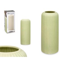 Jarron Alto Rayas Grd Verde Giftdecor 16X40CM (4 Unidades) Precio: 65.59000052. SKU: B13VWSZG2Q