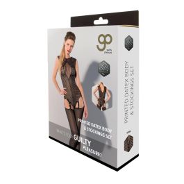 Conjunto de Lencería Guilty Pleasure Negro (S) Precio: 75.49999974. SKU: B1CDX48AAH