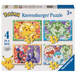 RAVENSBURGER Puzzle Pokemon Pack de 4 Puzzles Infantiles con 12, 16, 20 y 24 Piezas Precio: 13.50000025. SKU: B1BJKXJRXP