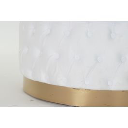 DKD Home Decor Reposapies Moderno Blanco 78 x 40 x 78 cm