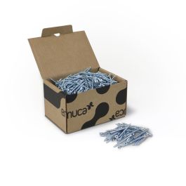 Emuca Lote de 500 tornillos autorroscantes, cabeza plana Allen, diámetro 5mm, 50mm, Acero, Cincado Precio: 20.50000029. SKU: B16VLDGGG2