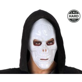 Máscara Cráneo Blanco Brillante PVC para Muerto Viviente Halloween Precio: 0.88999977. SKU: B1KAB9NBF3