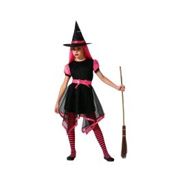 Disfraz Infantil Bruja Vestido Corto Rosa con Sombrero Halloween Niña 3-4 Años Polyester Precio: 11.68999997. SKU: B16A55PLEG