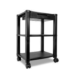 Phoenix technologies Mesa Auxiliar Modular para Impresora, Organizar Escritorio, Alturas Configurables, Soporte Resistente