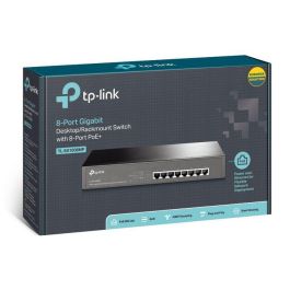 TP-LINK TL-SG1008MP Switch Gigabit Ethernet No Administrado 8 Puertos con PoE Negro