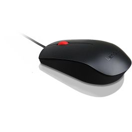 Lenovo Essential USB Mouse Óptico 1600 DPI, Ergonómico, Cable 1.8m