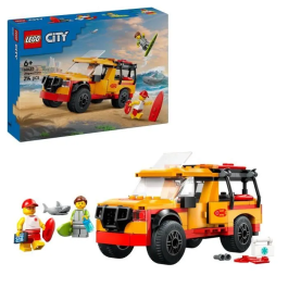 Lego City 60453 Vehículo de Rescate en la Playa Juguete para Niños de 6 Años con Tiburón Precio: 34.50000037. SKU: B1GA444ZX4