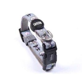 Cerdá T3S:S/M Collar Premium para Perros Disney Villanas Talla S-M Gris