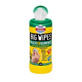 Big Wipes Toallitas industriales multi-superficies biodegradables, 80 unidades Precio: 18.49999976. SKU: B19B8FS8ZX