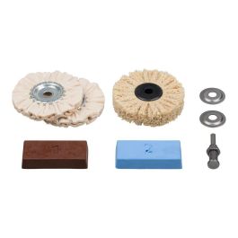 Wolfcraft Juego Profesional de Pulido para Metales, Plástico, Mármol, etc. - 6 Piezas Precio: 16.59000024. SKU: B1K3NN662Q