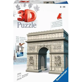 Ravensburger Puzzle 3D Arc de Triomphe 216 piezas Precio: 39.49999988. SKU: B1F49BVP3D