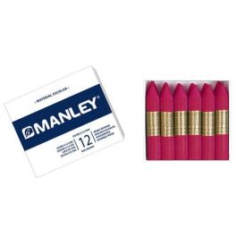 Manley Estuche de 12 ceras de 60 mm en color violeta natural Precio: 2.50000036. SKU: B1CV9D8EMQ