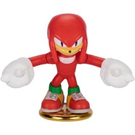 Moose Toys Akedo MOO0630996154380 Dúo de Figuras Sonic vs Knuckles, Paquete de Batalla Rápida, 2 Figuras y Controles Incluidos