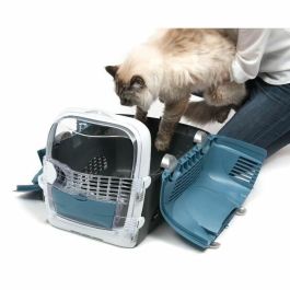 Transportín Catit Cabrio Azul 51 x 33 x 35 cm Plástico