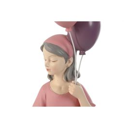 Figura Urban DKD Home Decor Rosa Malva 7.5 x 21 x 10.5 cm