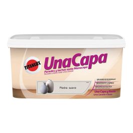 Titan Pintura plástica mate lavable una capa piedra suave interior 4 l 069630204 - No gotea, alta cubrición