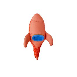 Hunter Flingerz Splash Tiburón Juguete Neopreno Flotante para Perros con Lanzador, Chirriador, Lavable y Fácil Recogida