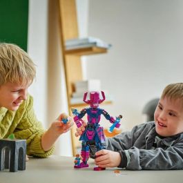 LEGO 76316 Marvel Cuatro Fantásticos vs Galactus: Set de Construcción con Figura Articulada Galactus 28cm y 4 Minifiguras Héroes +9 Años LEGO 76316 Marvel Cuatro Fantásticos vs Galactus: Set de Construcción con Figura Articulada Galactus 28cm y 4 Minifiguras Héroes +9 Años