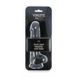 Consolador Realista Virgite R23 Negro 20 cm Consolador Realista Virgite R23 Negro 20 cm