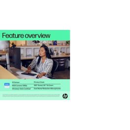 HP Webcam Video FHD 1080P, 30 FPS, Compatible con Windows Hello, Corrección Automática de Luz y Fondo, Micrófonos con Reducción de Ruido - 625 HP Webcam Video FHD 1080P, 30 FPS, Compatible con Windows Hello, Corrección Automática de Luz y Fondo, Micrófonos con Reducción de Ruido - 625