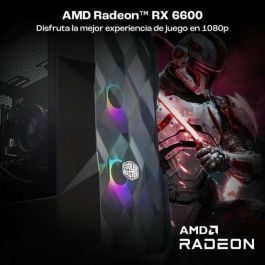 PC de Sobremesa PcCom Intel Core i5-12400F 16 GB RAM 1 TB SSD AMD Radeon RX 6600