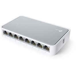 TP-Link TL-SF1008D Switch Ethernet Rápido de Escritorio 8 Puertos 10/100Mbps, Plug & Play, Ahorro Energía hasta 60% para SOHO