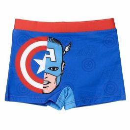 Cerdá Boxer de Baño Avengers para Niños Talla 4 Años Azul Oscuro