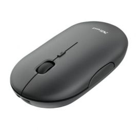 Trust Ratón Puck Inalámbrico 800-1200-1600 Dpi Ultrafino Ambidiestro Recargable Negro