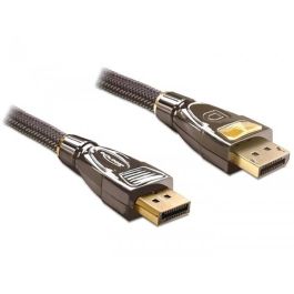 DeLOCK 82771 Cable DisplayPort a DisplayPort Premium, Macho/Macho, 2m, Negro/Marrón/Oro Precio: 40.49999954. SKU: B1C2QCAX36