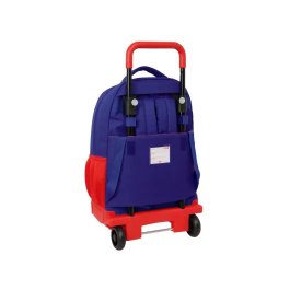 Safta Mochila Atletico de Madrid Grande con Ruedas Compact Extraible 450x330x220 mm