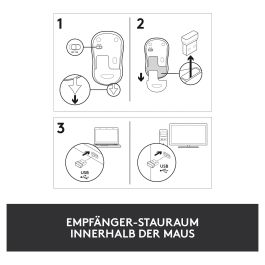 Logitech M185 Ratón Inalámbrico Óptico Rojo para Ordenadores Windows y Mac, Plug and Play, Larga Duración Pila