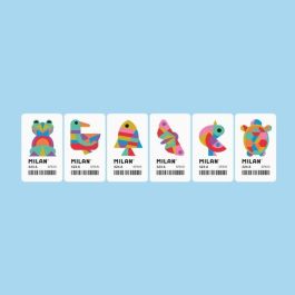 Milan Goma 424-A Miga De Pan Nuevo Diseño 6 Dibujos Surtidos -Caja 24Ud- Precio: 6.95000042. SKU: B12ZJT9XVA
