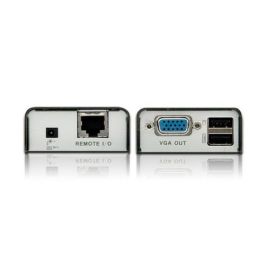 Aten CE100-AT-G Extensor KVM USB/VGA hasta 100m, Resolución 1920x1200, Negro